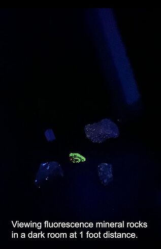 مصباح معدني بالأشعة فوق البنفسجية 8 وات 254 نانومتر UVC يعمل بالبطارية على الموجات القصيرة / تيار مستمر مع مرشح الضوء المرئي (مصباح الأشعة فوق البنفسجية AI-4UV21M 8 وات) in Kuwait