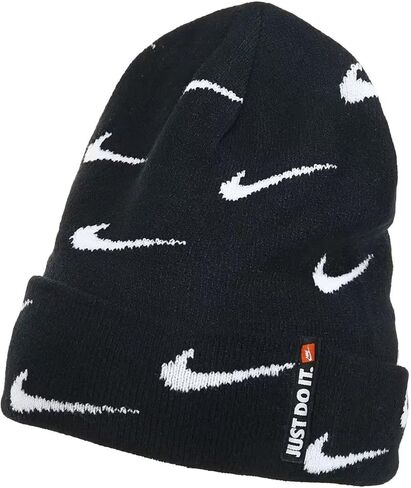 Nike Boys' (8-20) Knit Beanie Cap and Gloves Set in Saudi Arabia