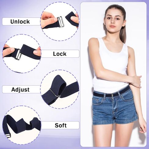 حزام دس، حزام مرن، حزام مطاطي لدس البلوزات، شريط ثنية القميص، حزام مطاطي للنساء in Kuwait