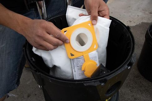 Dustless Technologies Wunderbag- أكياس تصفية مسبقة عالمية عالية السعة للمكانس الكهربائية الرطبة والجافة، عبوتين (12-18 جالون). تجاري، مقاول، محترف، استخدام منزلي. الرطب والجاف in Kuwait