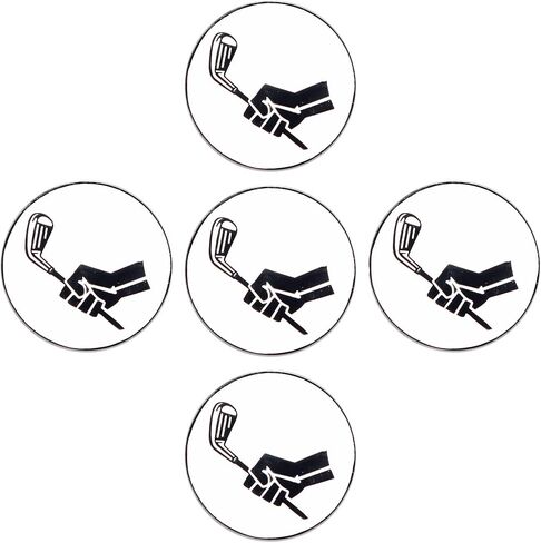 Golf Ball Markers 5 10 Pack Cute Funny Novelty Golf Markers Golf Bag Accessories Gifts Ball Position Marking Disc for Men Weman Golfers in Saudi Arabia