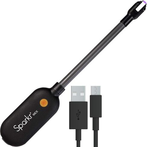 Power Practical Sparkr USB Rechargeable Lighter - Flameless, Silver in Saudi Arabia