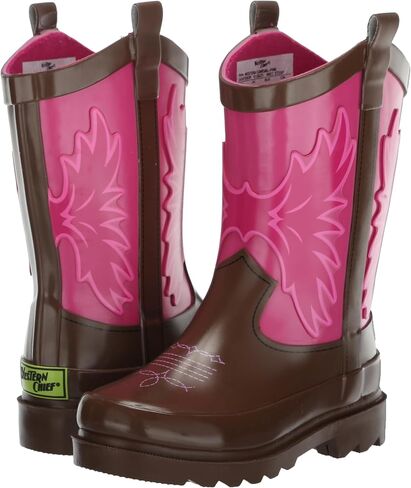 Western Chief Girl's Western Cowgirl Waterproof Rain Boot in Saudi Arabia