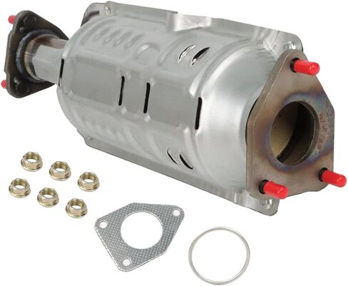 Catalytic Converters Front Compatible with Gasket Fit for 2003-2007 Honda Accord 2.4L in Kuwait