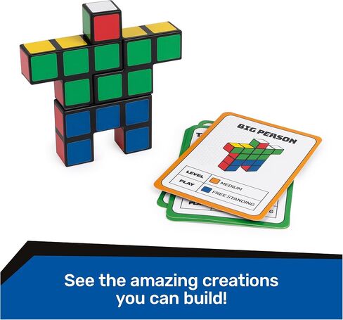 Rubik's Capture, Pack & Go Fast-Paced Problem-Solving Strategy Travel-Sized Two-Player Puzzle Board Game Fidget Toy, for Adults & Kids Ages 8 and up in Saudi Arabia