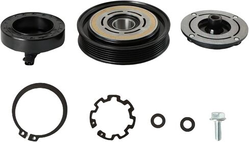 A/C Air Compressor Clutch Kit 4710535 A/C Clutch Assembly for Honda Odyssey 2008-2017 Air Conditioning Compressor Aftermarket Automotive Parts Replacement OE#2041703 in Saudi Arabia