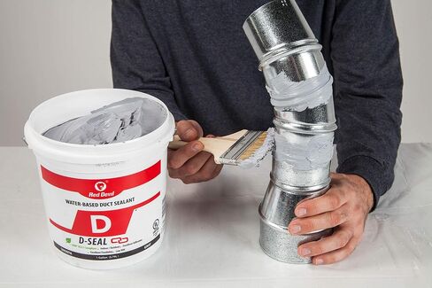 Red Devil 0841DI D-Seal Smooth Water Based Duct Sealant, 1 Gallon, Gray in Kuwait