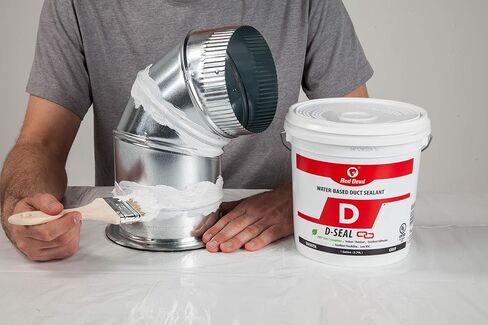 Red Devil 0841DI D-Seal Smooth Water Based Duct Sealant, 1 Gallon, Gray in Kuwait