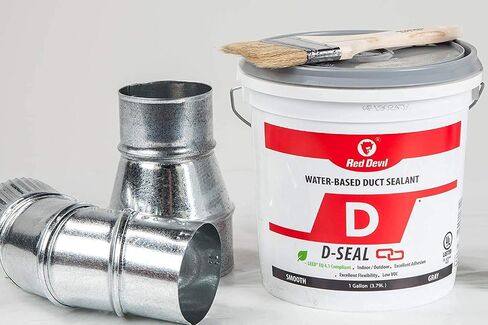 Red Devil 0841DI D-Seal Smooth Water Based Duct Sealant, 1 Gallon, Gray in Kuwait