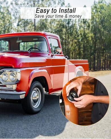 Gas Tank Fuel Neck Grommet Fit for Ford F-100 F-250 F-350 1957-1969 Pickup Truck, Replace C7TZ-9080-A Fuel Gas Tank Filler Neck Tube Grommet Seal Rubber in Saudi Arabia