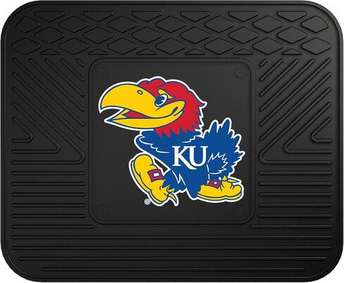 FANMATS - 8914 NCAA University of Kansas Jayhawks سجادة السيارة المصنوعة من الفينيل شديدة التحمل، 45.72 سم × 68.58 سم in Kuwait