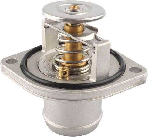 مجموعة منظم حرارة المحرك، استبدال RT-1169، RT1169، 3C3Z-8575-AA، 3C3Z8575AA متوافق مع Ford 6.0 Powerstroke - 2003 2004 2005 2006 2007 F250 F350 Super Duty، 2003-2005 Excursion، 2004-2010 E350 in Saudi Arabia