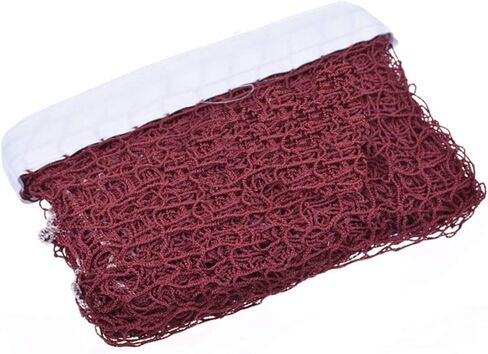 Badminton Tournament Net 20 FT x 2.5 FT for Indoor or Outdoor Sports Garden Schoolyard Backyard Without Frame (Red) in Saudi Arabia