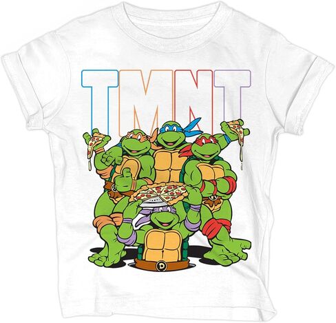 تي شيرت سلاحف النينجا (مجموعات) مايكل أنجلو ليوناردو رافائيل دوناتيلو TMNT زي زي تي شيرت للأطفال الصغار لأعياد الميلاد للأطفال in Kuwait
