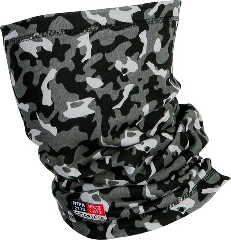 BOCOMAL FR Neck Gaiters Face Mask 7oz Mightweight Flame Resistant Welding Hood NFPA2112 CAT2 in Saudi Arabia
