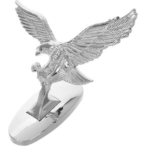 Metal Eagle Hood Ornament Motorcycle Decoration Durable Badge Decal for Automotive Styling Effortless Installation Unique Aesthetic Upgrade for Cars and Bikes in Kuwait