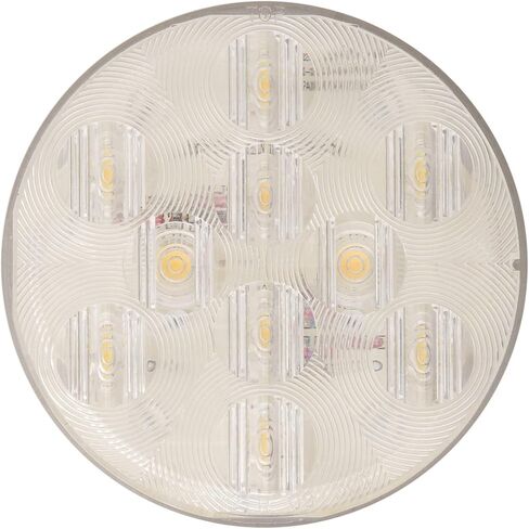 Optronics BUL11CMBP Clear 4" Round Sealed DOT LED Back-Up Light, White in Saudi Arabia