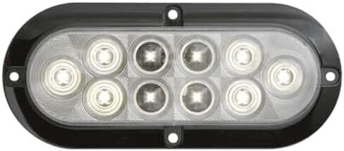 Optronics Led Bu 6 Oval Seld Clr 10D W/ 7.56 Bk Flng Mt in Saudi Arabia