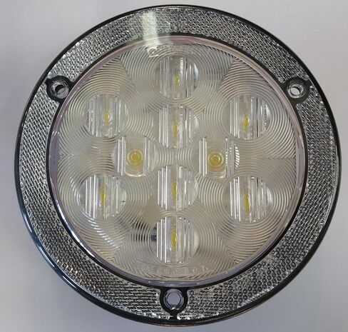 Clear - 4 "Round Sealed Dot LED مصابيح احتياطية in Saudi Arabia