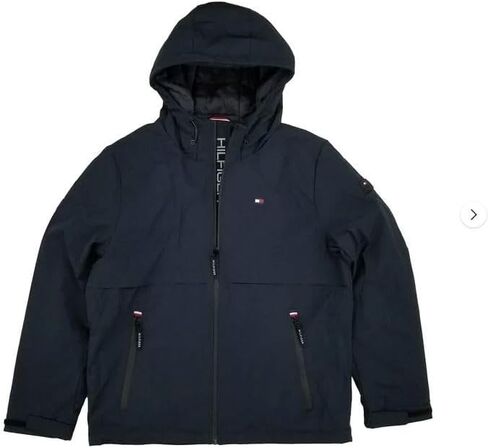 Tommy Hilfiger Men's Performance Winter Hooded Jacket Navy XXL in Saudi Arabia