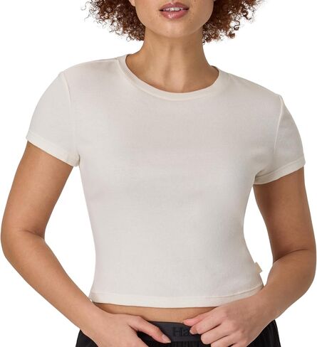 Hanes Womens Originals Baby Doll Tee, 2-Pack, Comfywear Supersoft Rib T-Shirt, Loungewear Pack in Saudi Arabia