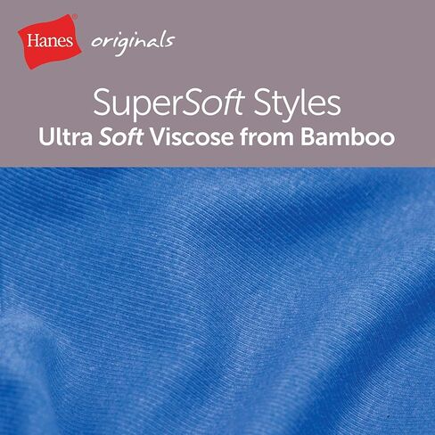 Hanes Womens Originals Baby Doll Tee, 2-Pack, Comfywear Supersoft Rib T-Shirt, Loungewear Pack in Saudi Arabia