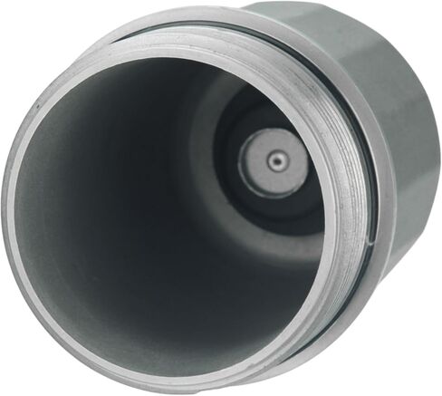 URO Parts 99610702055 Oil Filter Cover, Aluminum vs OEM is plastic in Saudi Arabia