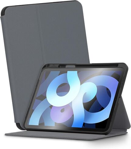 Targus VersaVu iPad 10th Generation Case 2022 iPad 10.9 Inch Case, iPad 10 Case 360 Degree Rotating Military Grade Drop Protection Cover for 10.9" iPad 10th Gen 2022 Magnetic Close, Black (THZ935GL) in Saudi Arabia
