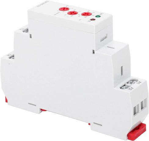 Dioche Temperature Control Relay with LED Indicator for DIN Rail Installation, ACDC 24V-240V, Adjustable Temperature Range -15°C to +45°C in Saudi Arabia