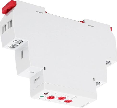 Dioche Temperature Control Relay with LED Indicator for DIN Rail Installation, ACDC 24V-240V, Adjustable Temperature Range -15°C to +45°C in Saudi Arabia