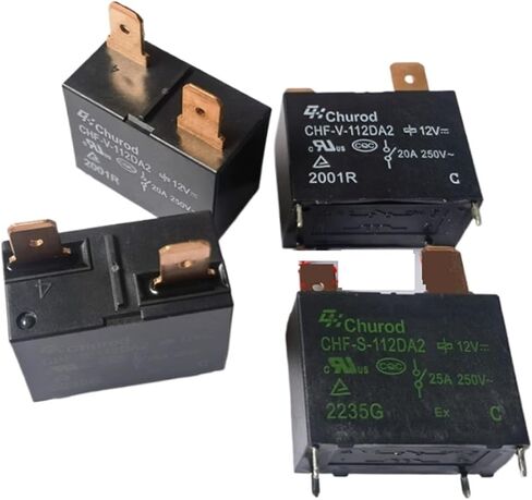 1PCS RELAY CHF-V-112DA2 S-112DA2 12V 20A 25A تكييف الهواء التتابع سخان المياه (CHF-S-112DA2) in Saudi Arabia