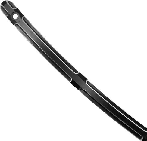 HDBUBALUS Windshield Trim Windscreen Trim Fit for Harley Touring Electra Street Glide Ultra Limited Tri Glide 1996-2013 Black in Saudi Arabia