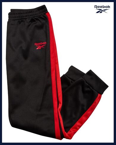 Reebok Boys Sweatpants - Active Performance Tricot Boys Joggers Athletic Pants with Elastic Waistband (Sizes Run Small) in Kuwait