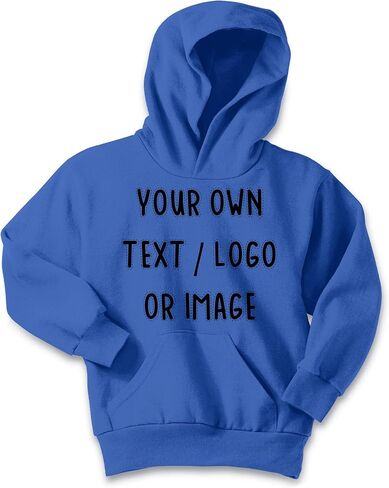 INK STITCH Youth Design Your Own Hooded Custom Hoodie Sweatshirts -26 Colors in Saudi Arabia