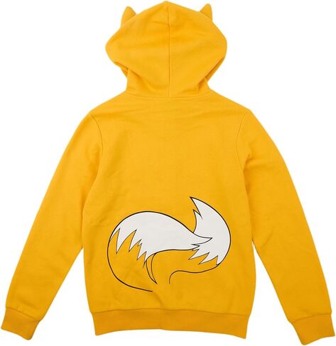 BioWorld Sonic the Hedgehog Tails Cosplay Youth Boy zip-up hoodie مع الأذنين in Saudi Arabia
