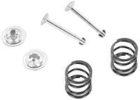 KarParts360 For Chevy Equinox 2007-2017 Parking Brake Hold Down Spring Set Rear | 25MM Shoe Width | 94.55MM Shoe Length | With Springs, Pins, Retainers in Saudi Arabia
