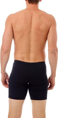Underworks USA Men's Microfiber Light Compression Long Boxers for Hernia Prevention 3-Pack in Saudi Arabia