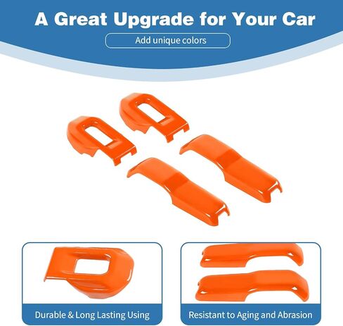 for Jeep JL Hood Decal Latch Trim Cover Fit for Jeep Wrangler JL JLU 2018-Present for Gladiator JT 2020-Present Light Blue Exterior Accessories 4pcs in Saudi Arabia