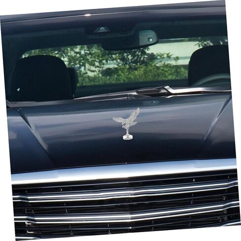 Metal Eagle Hood Hood Decoration دراجات نارية شارة متينة لتصميم السيارات لتصميم السيارات بدون جهد ترقية جمالية فريدة من نوعها للسيارات والدراجات in Saudi Arabia