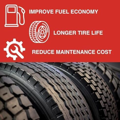 ABC Balancing Beads | Complete Tire, Wheel and Axle Assembly Balance for Medium/Heavy Duty Trucks, Off-Road | DIY Kit with (4) 14oz Bags (56oz) Balancing Beads, (4) Valve Cores, (4) Caps in Kuwait