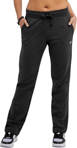Champion Women's Open-Bottom Fleece Sweatpants, Standard Fit, Midweight in Saudi Arabia