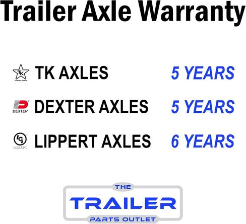The Trailer Parts Outlet 3500 lb Light Duty Single Trailer Axle Kit with Suspension - Leaf Springs, Hanger & U-Bolt kit (85" Hubface - 70" Spring Center, 5x5 Bolt Pattern) in Saudi Arabia
