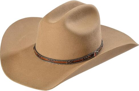 Justin Men's 2X Gallop Fawn Wool Felt Cowboy Hat Fawn 6 3/4 in Saudi Arabia
