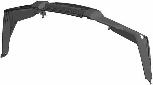Polaris Ranger Frasha ، Gloss Black ، Part 5451005-070 ، Qty 1 in Saudi Arabia
