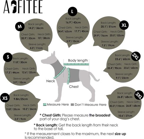 AOFITEE Fullbody Dog Coat - Warm Fleece Jacket with Built-In Harness, Reflective Turtleneck Snow Jacket, Puffer Coat for Small to Large Dogs in Kuwait