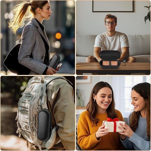 Hard Glasses Case Compatible with Ray-Ban Meta Wayfarer, Skyler, Headliner Smart Glasses Charge Box All Accessories in Saudi Arabia
