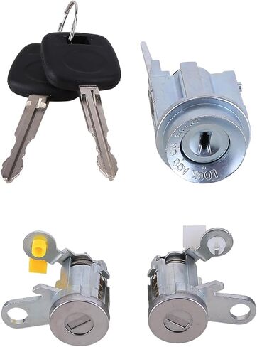 Ignition Switch and Door Lock Cylinder with 2 Keys Compatible for Toyota Tacoma 1999 2000 2001 2002 2003 Replace 69005-35840 Ignition Switch,Door Lock Cylinder and Key in Saudi Arabia