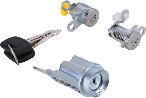 Ignition Switch and Door Lock Cylinder with 2 Keys Compatible for Toyota Tacoma 1999 2000 2001 2002 2003 Replace 69005-35840 Ignition Switch,Door Lock Cylinder and Key in Saudi Arabia