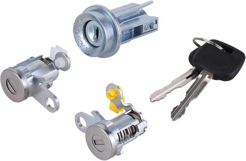 Ignition Switch and Door Lock Cylinder with 2 Keys Compatible for Toyota Tacoma 1999 2000 2001 2002 2003 Replace 69005-35840 Ignition Switch,Door Lock Cylinder and Key in Saudi Arabia