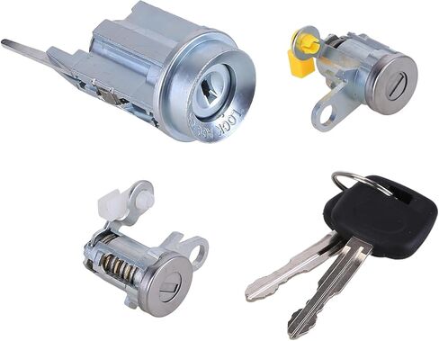 Ignition Switch and Door Lock Cylinder with 2 Keys Compatible for Toyota Tacoma 1999 2000 2001 2002 2003 Replace 69005-35840 Ignition Switch,Door Lock Cylinder and Key in Saudi Arabia